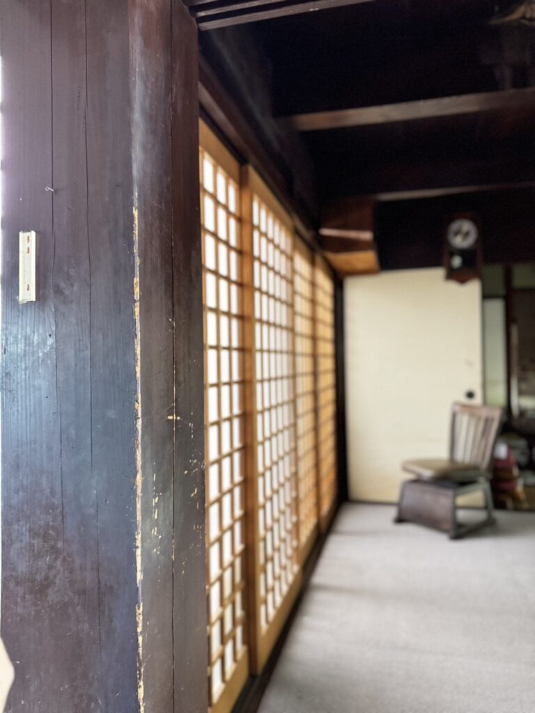 150年家族を支える大黒柱と梁